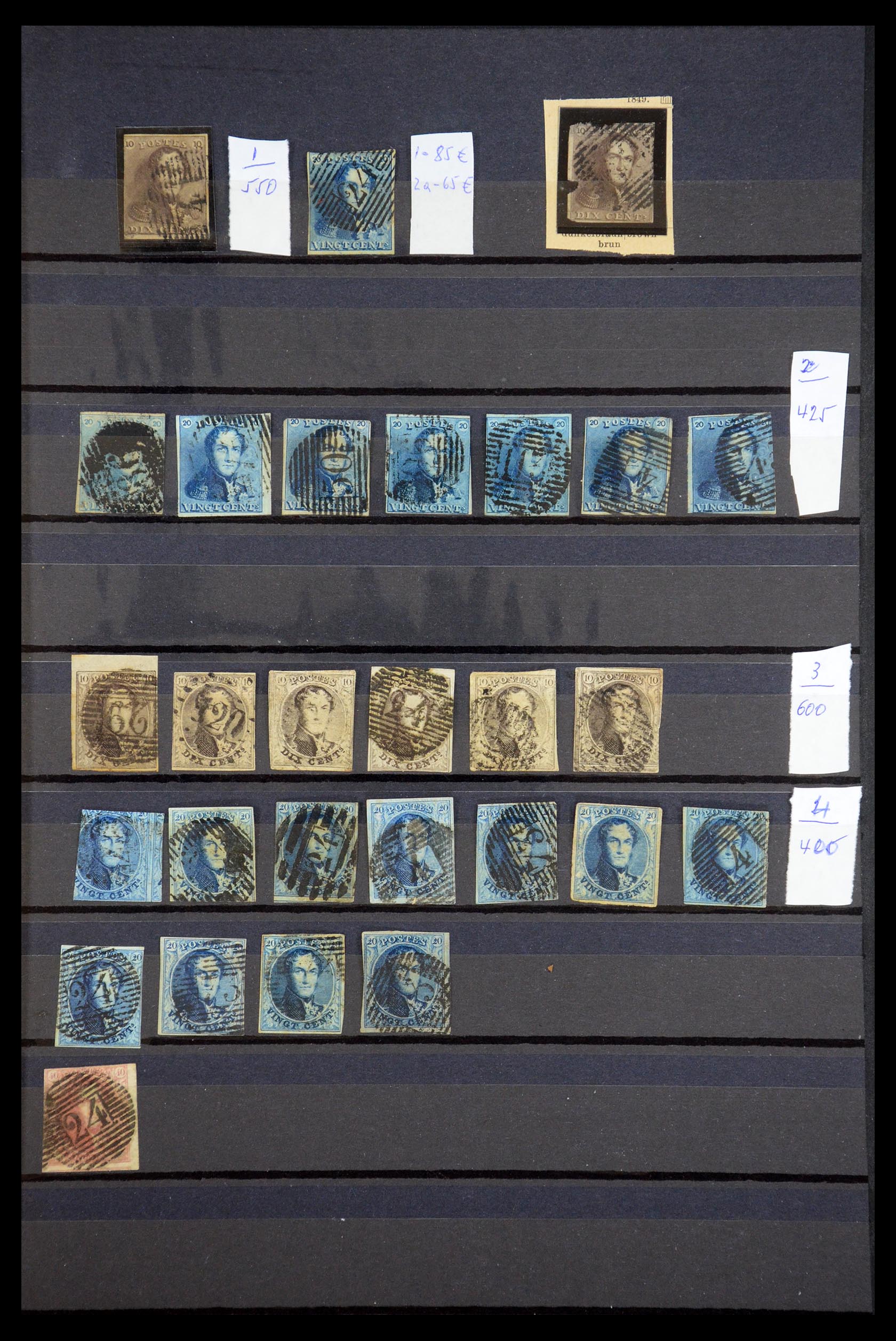 35326 001 35326 Belgium 1849-1866. - Image 1