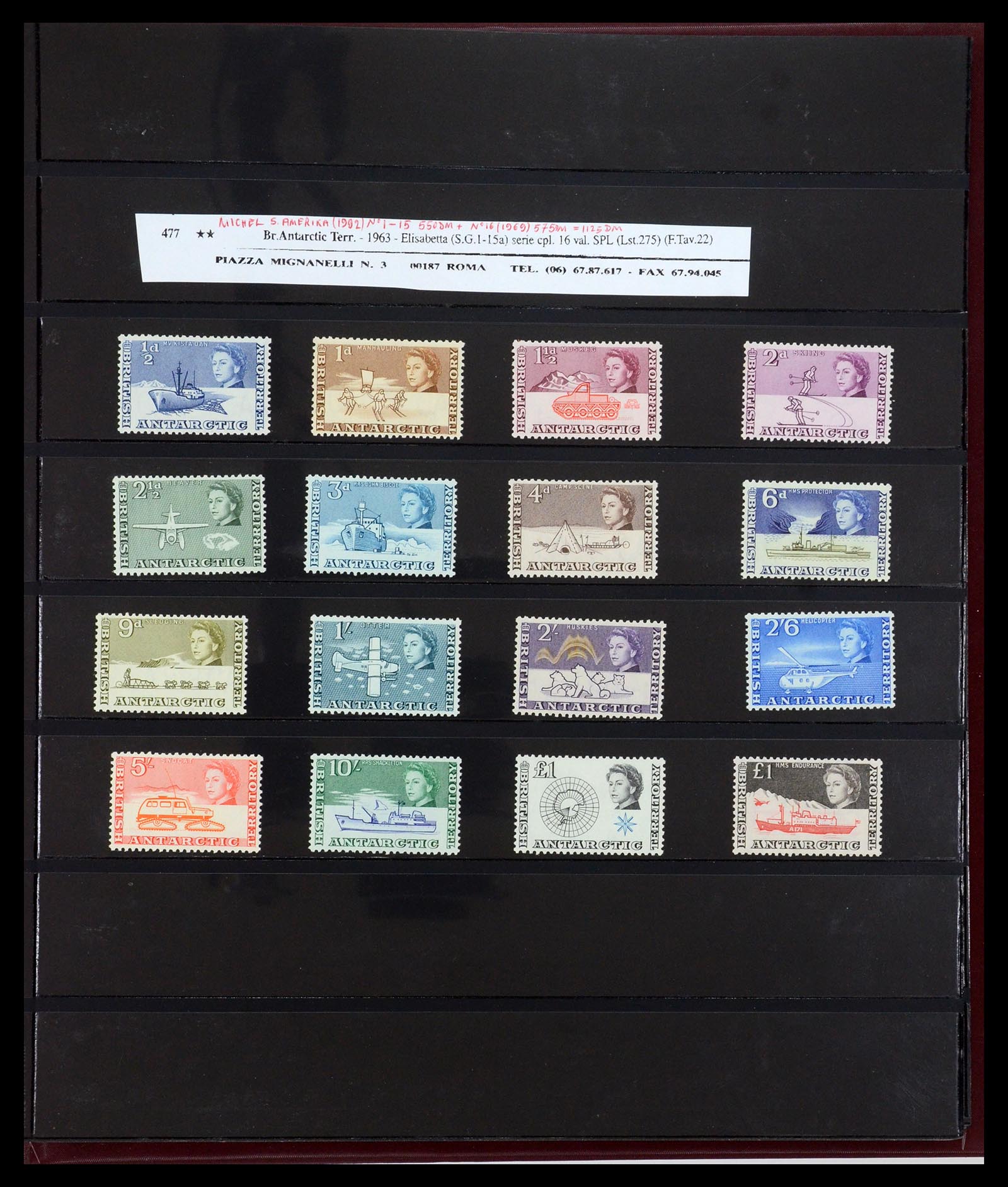 35447 001 35447 Motif Arctic and Antarctica 1897-1999. - Image 1
