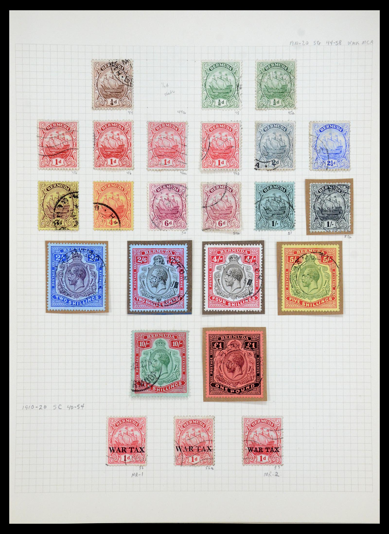 35510 001 35510 Bermuda 1910-1963. - Image 1