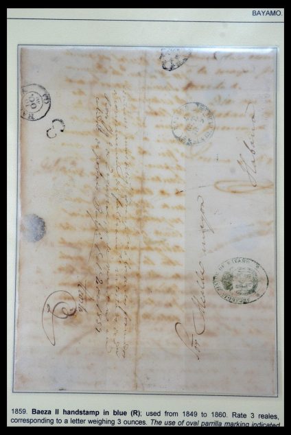 35551 Cuba covers 1820-1860. - Image 1