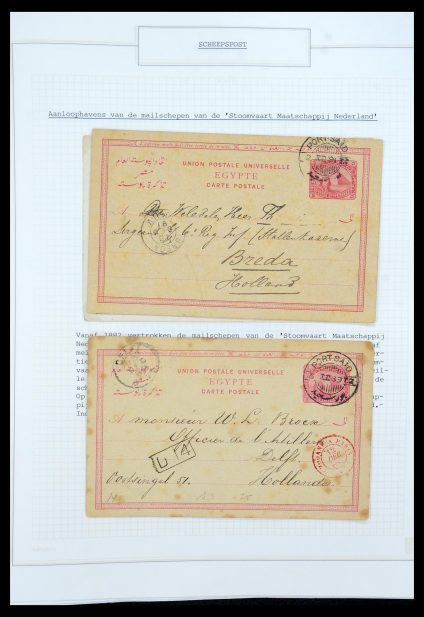 35613 Netherlands shipspost 1904-1930. - Image 1