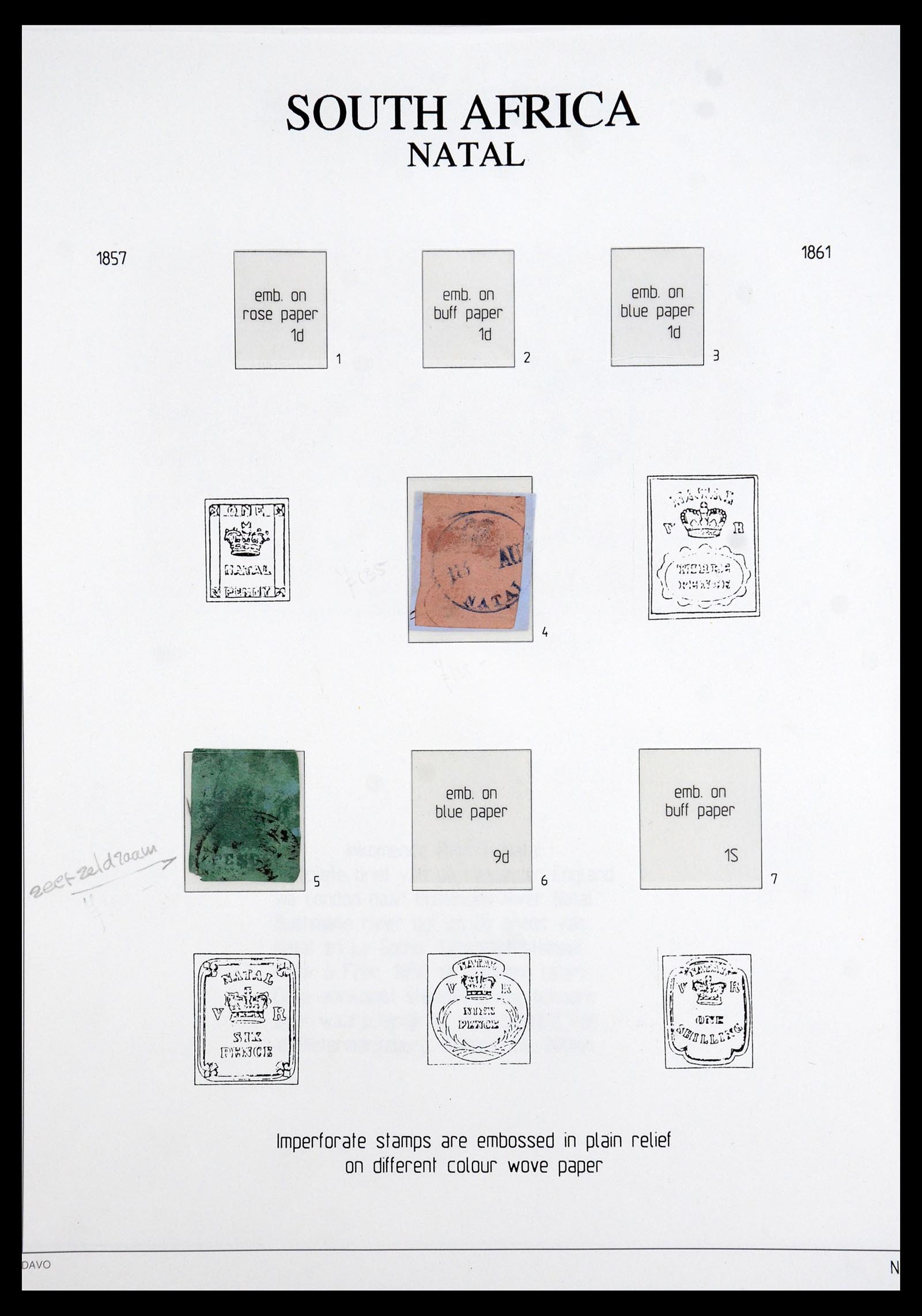 35620 001 35620 Natal 1857-1909. - Image 1