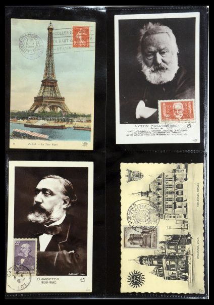 35770 France maximumcards 1936(!)-1990. - Image 1