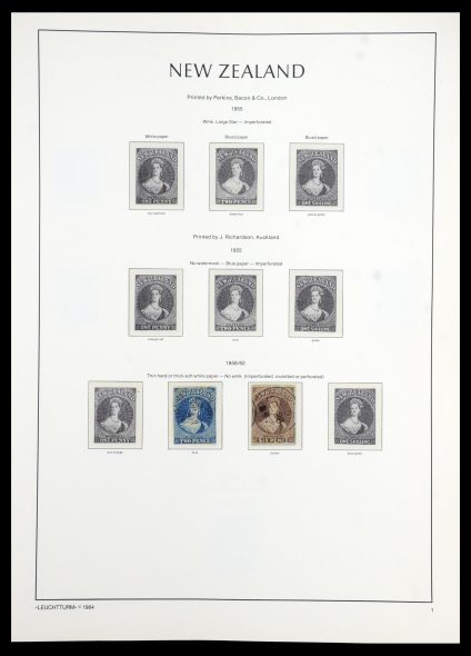 35776 New Zealand 1858-1994. - Image 1