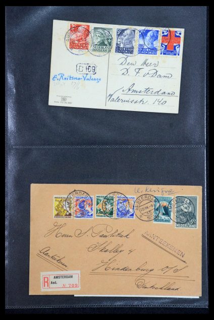 35810 Netherlands covers 1927-1950. - Image 1