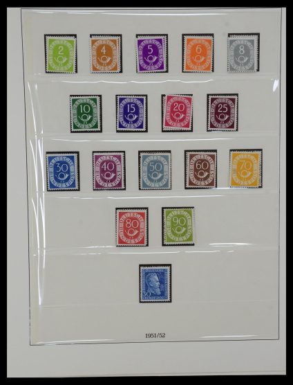 36207 Bundespost 1949-1959. - Image 1