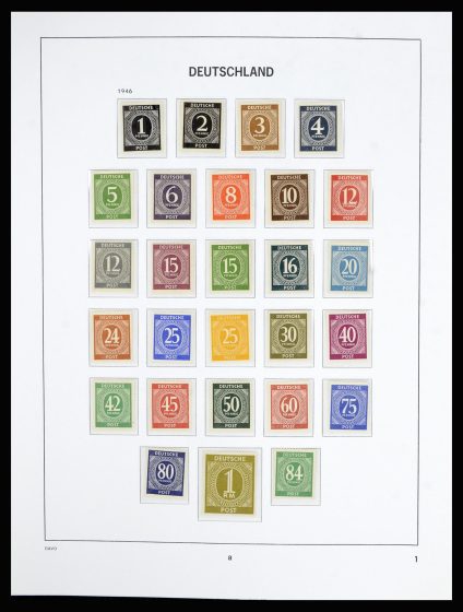 36796 German Zones 1945-1949. - Image 1