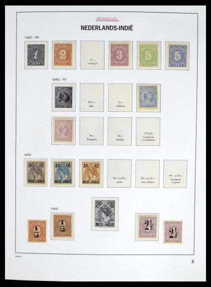 37453 Dutch territories 1873-1988. - Image 1