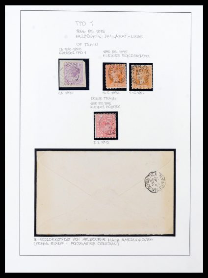37514 Victoria tpo cancellations 1865-1930. - Image 1