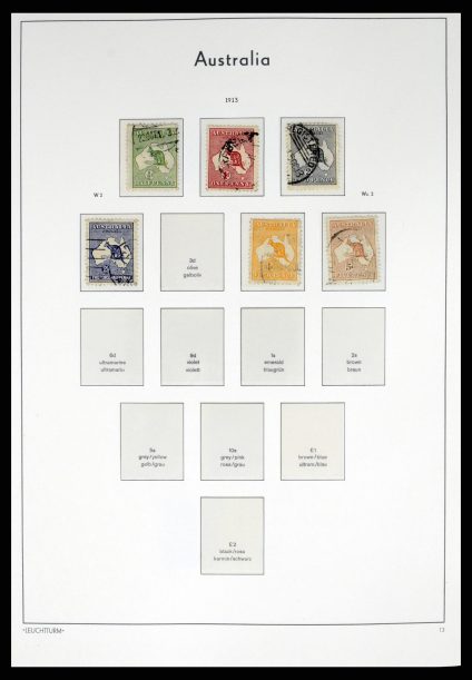37623 Australia 1913-1995. - Image 1