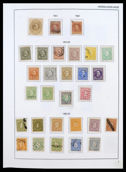 38071 Dutch territories 1864-1960. - Image 1