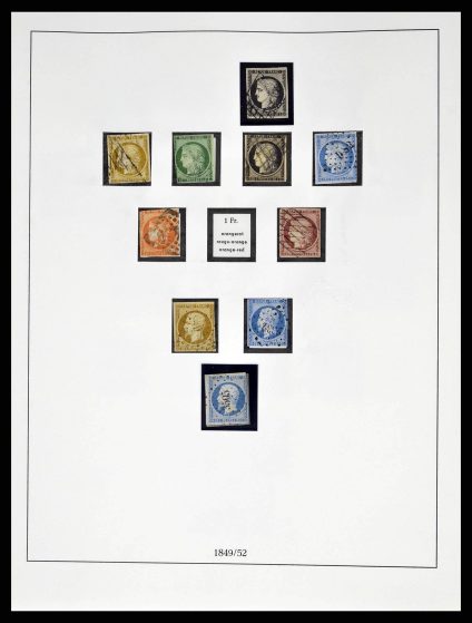 38520 France 1849-1973. - Image 1