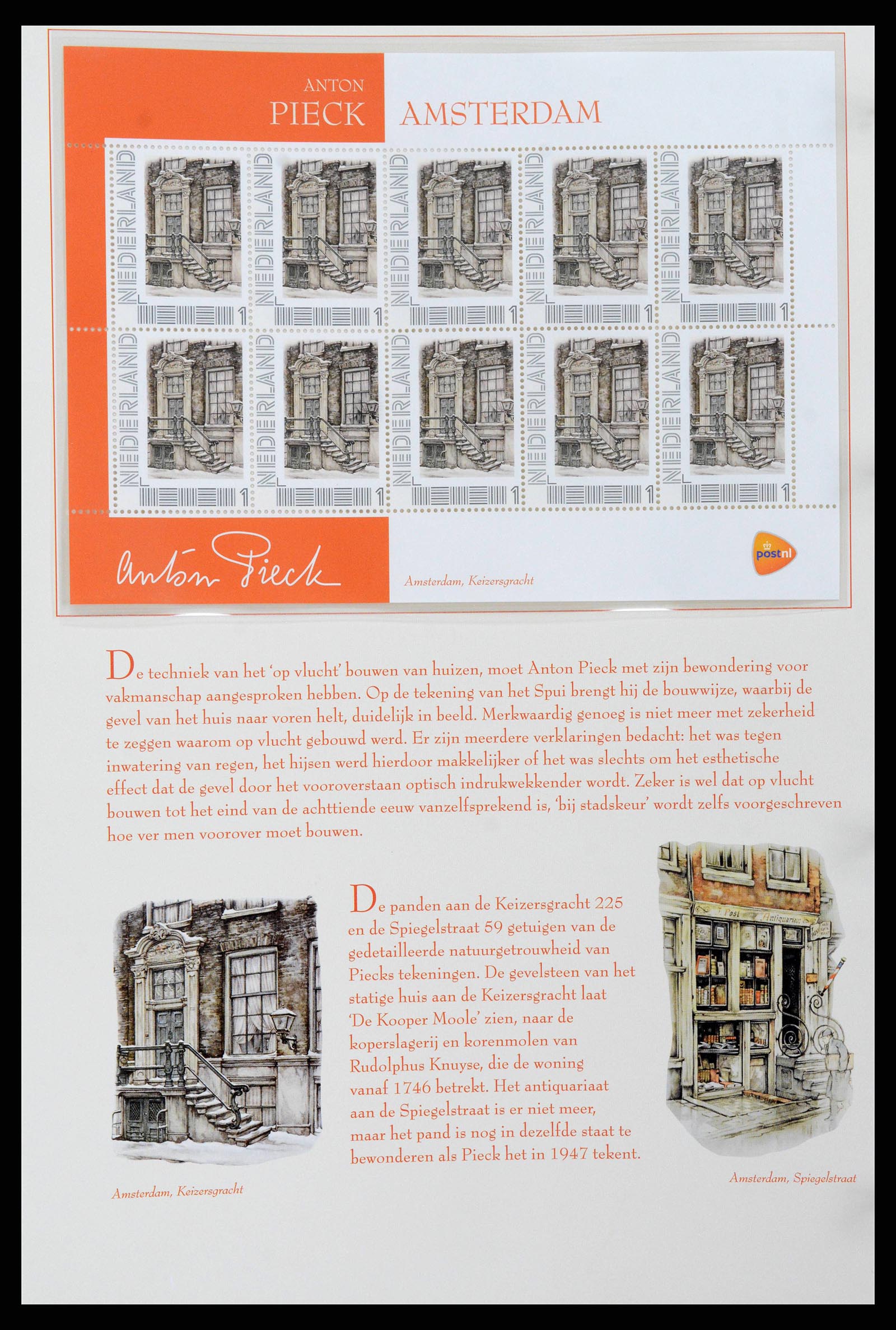 38563 0001 38563 Netherlands 'Anton Pieck'. - Image 1