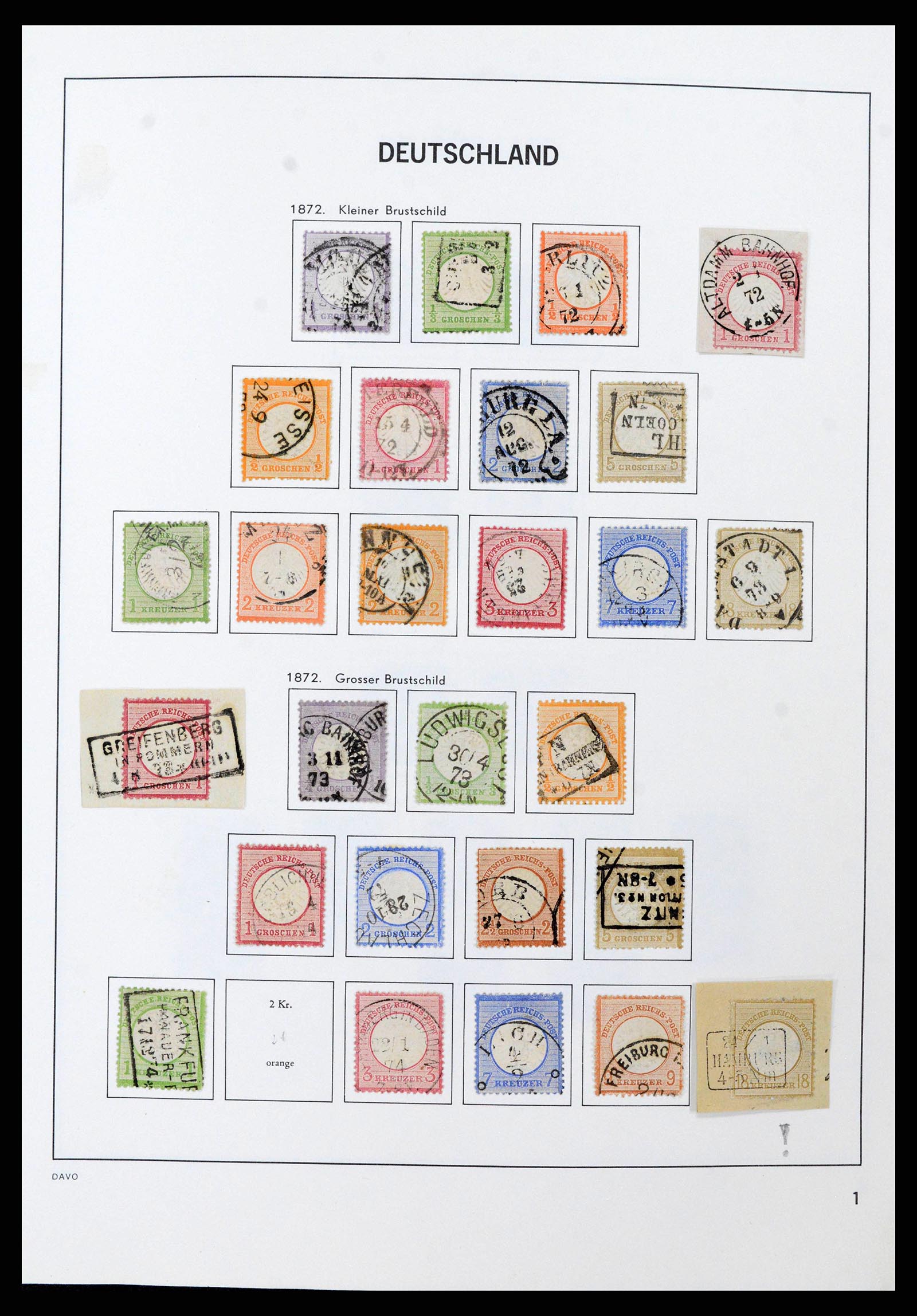 38712 0001 38712 German Reich 1872-1945. - Image 1