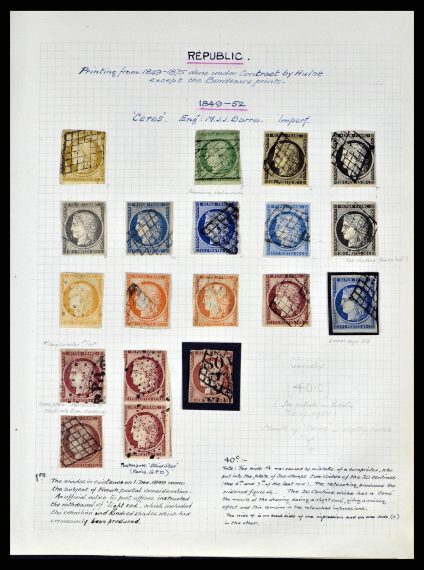 38790 France supercollection 1849-1954. - Image 1