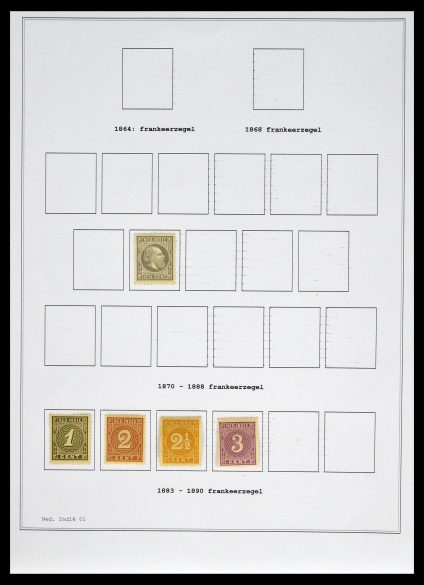 39026 Dutch east Indies and Suriname 1864-1975. - Image 1