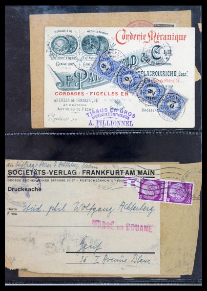 39126 World covers and cards 1860-1960. - Image 1