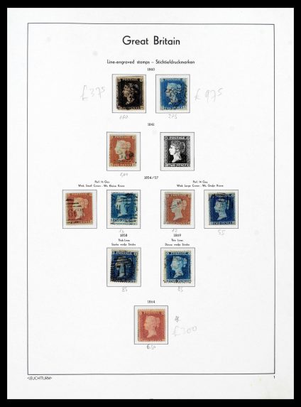 39150 Great Britain 1840-1984. - Image 1