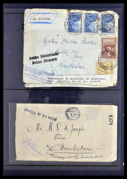 39167 Crashmail covers 1909-1962. - Image 1