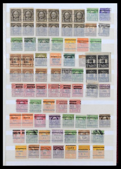 39366 USA precancels 1892-1940. - Image 1