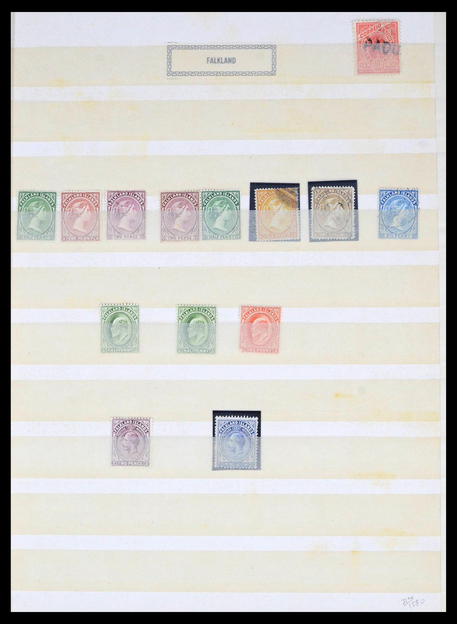 39139 0001 39139 Falkland Islands 1891-1988. - Image 1