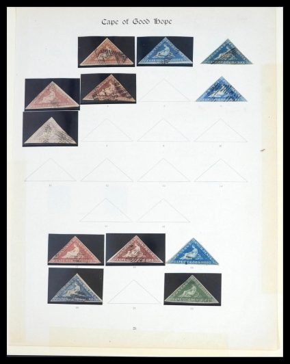 39677 Cape of Good Hope 1853-1898. - Image 1