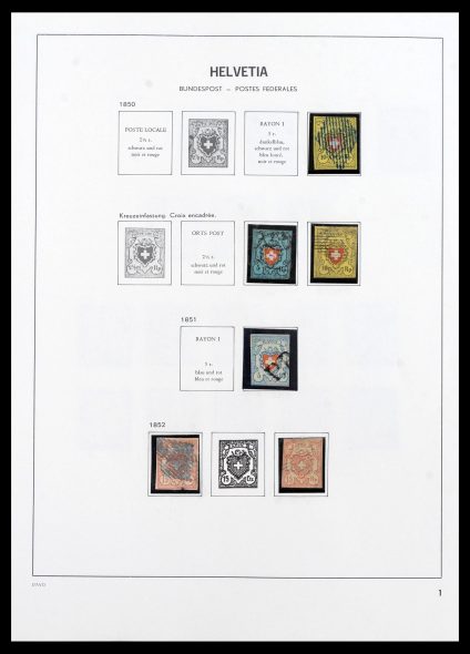 39865 Switzerland 1850-1992. - Image 1