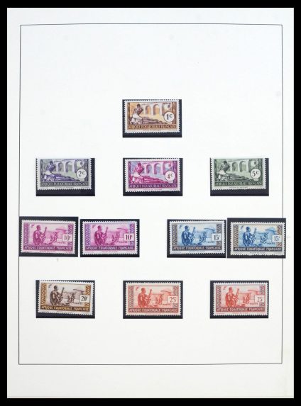 39897 French colonies in Africa 1900-1945. - Image 1