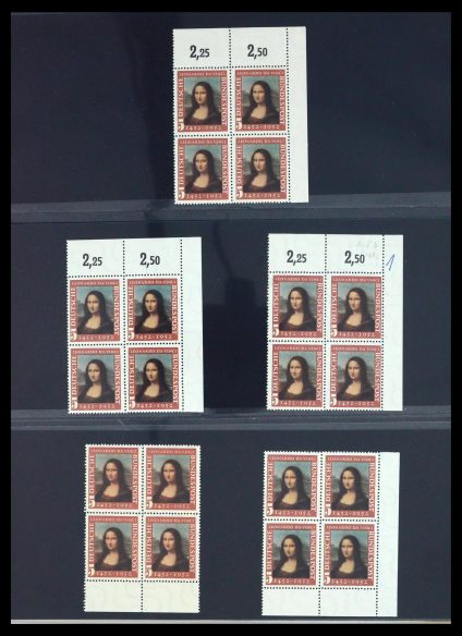 39977 Thematic collection Mona Lisa 1952. - Image 1