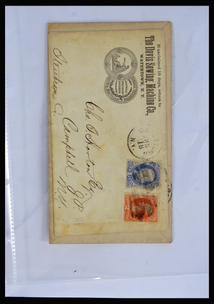 40079 USA illustrated covers 1870-1940. - Image 1