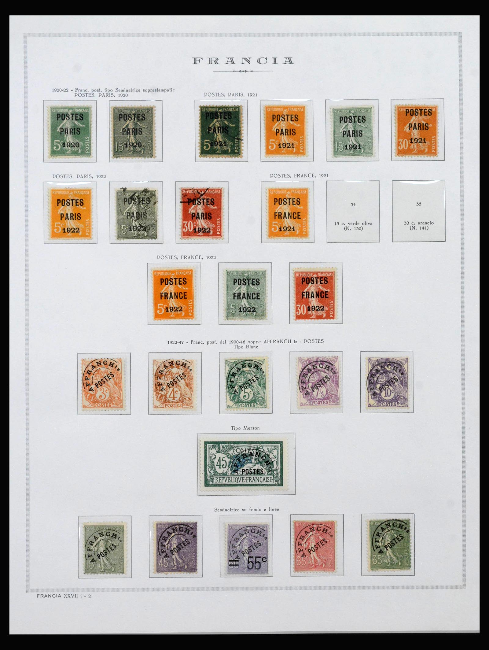 40153 0001 40153 France precancels 1920-1992. - Image 1