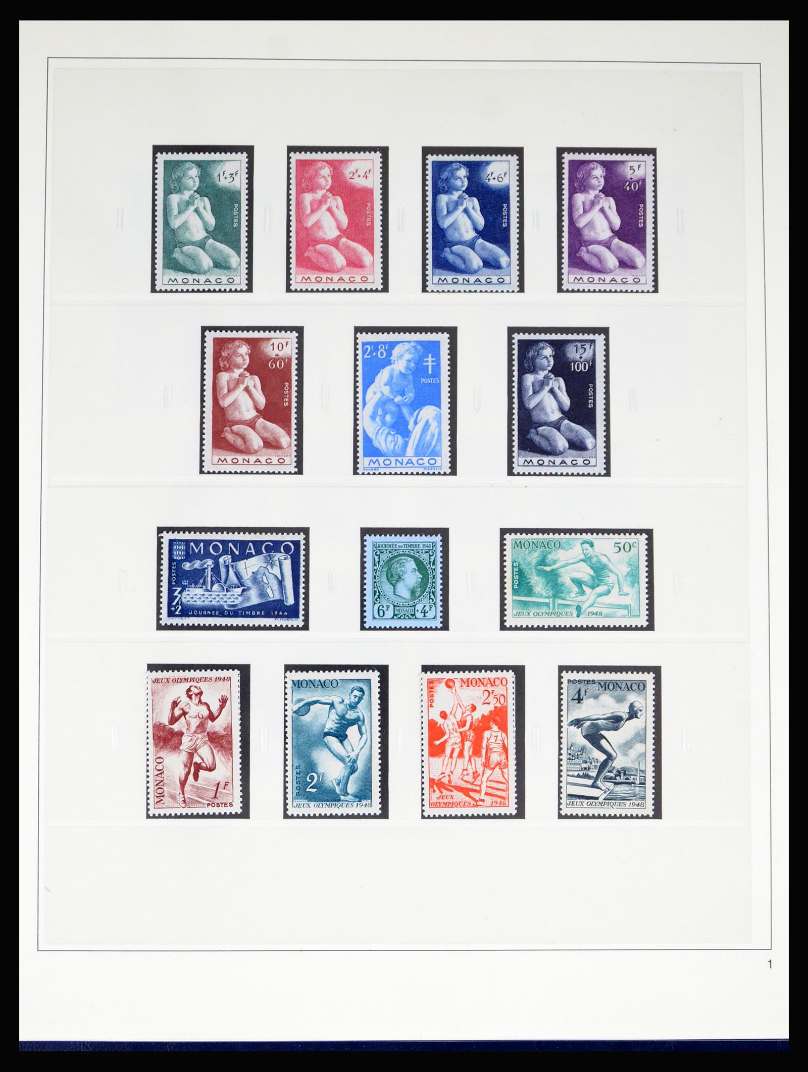 40278 Monaco complete 1940-2021! - Smits Philately