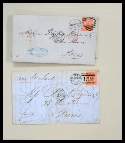 40434 Great Britain covers 1868-1869. - Image 1
