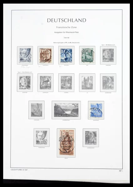 40822 French Zone 1947-1948. - Image 1