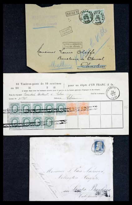 40858 Belgium covers 1847-1950. - Image 1