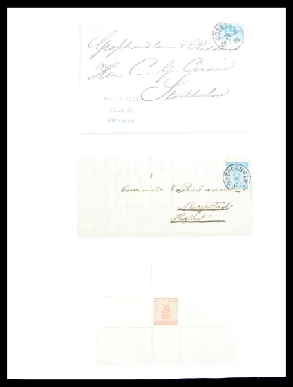 40352 Sweden 1855-2000. - Image 1