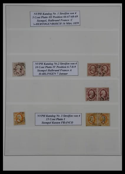 40900 Netherlands specialised collection 1852-1876. - Image 1