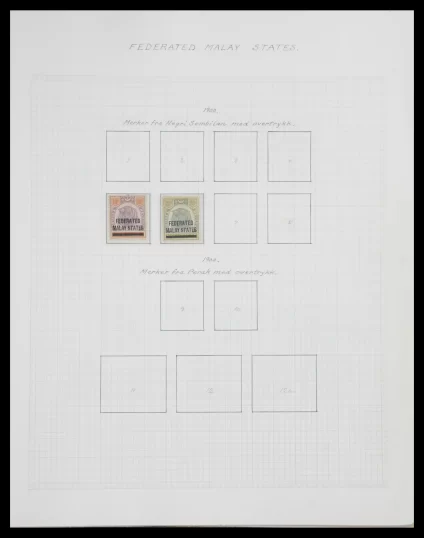 40948 Malayan states 1869-1965. - Image 1