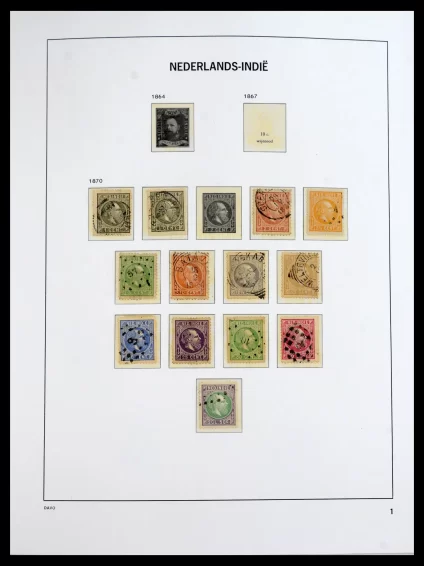 41019 Dutch Indies/New Guinea 1864-1962. - Image 1