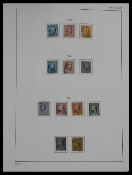 41024 Netherlands 1852-1958. - Image 1