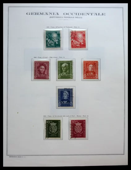 40538 Bundespost Germany complete 1949-1990. - Image 1