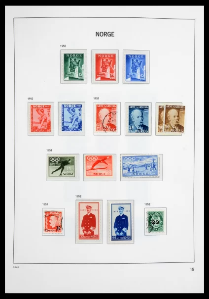 41062 Norway complete 1950-1009. - Image 1