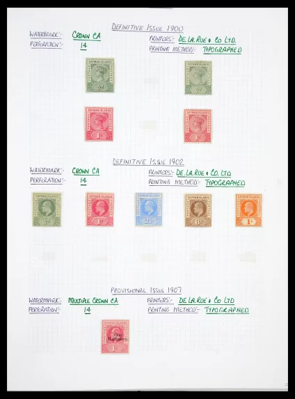 41098 Cayman Islands 1900-1973. - Image 1