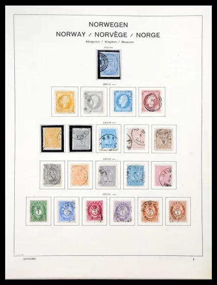 41108 Norway 1855-1979. - Image 1