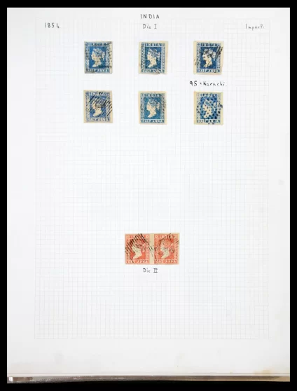 41122 India 1854-1958. - Image 1