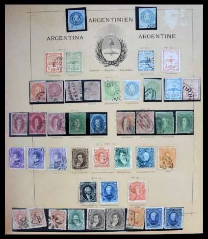 40735 Argentina 1858-1950. - Image 1