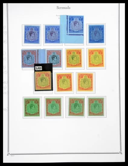 41065 Bermuda supercollection high values 1938-1953. - Image 1
