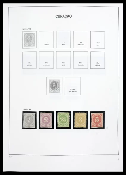 41139 Curaçao/Antilles 1889-2012. - Image 1