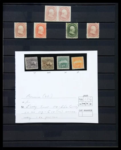 41149 USA proofs 1851-1869. - Image 1
