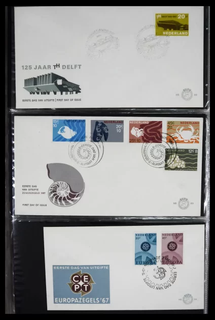 41166 Netherlands first day covers complete 1967-2024!! - Image 1